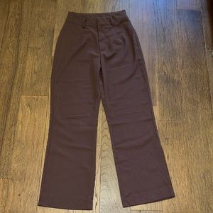 Brown slacks